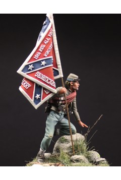 MV 138, Confederate stardard bearer, 15th Alabama volunteers
